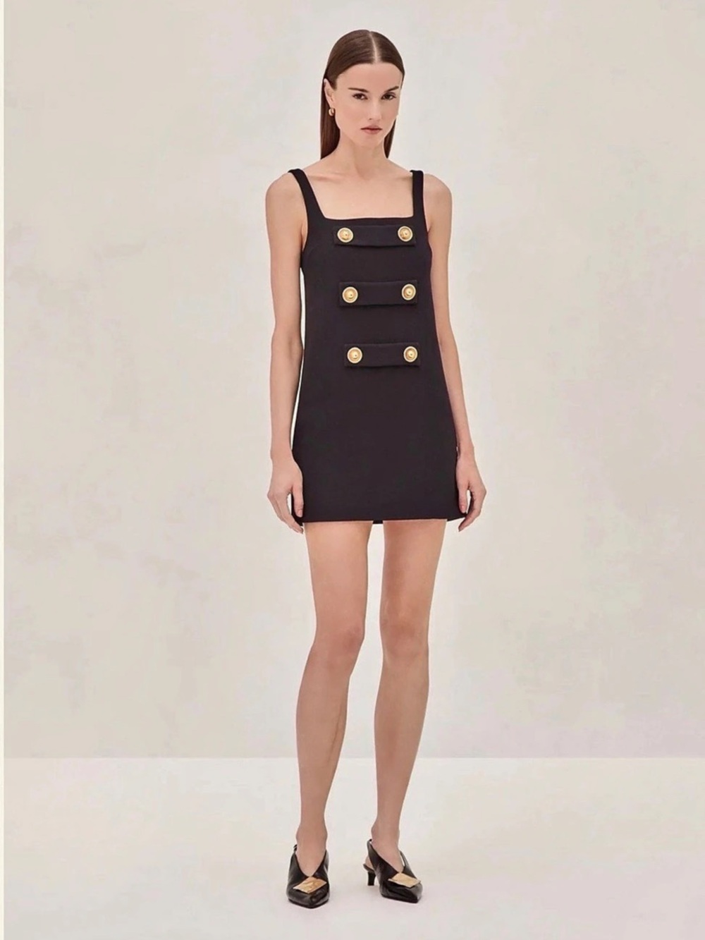 NWT Alexis Luya Black Mini Dress XS